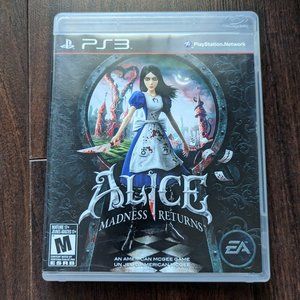 PS3 PlayStation 3 Alice Madness Returns Game